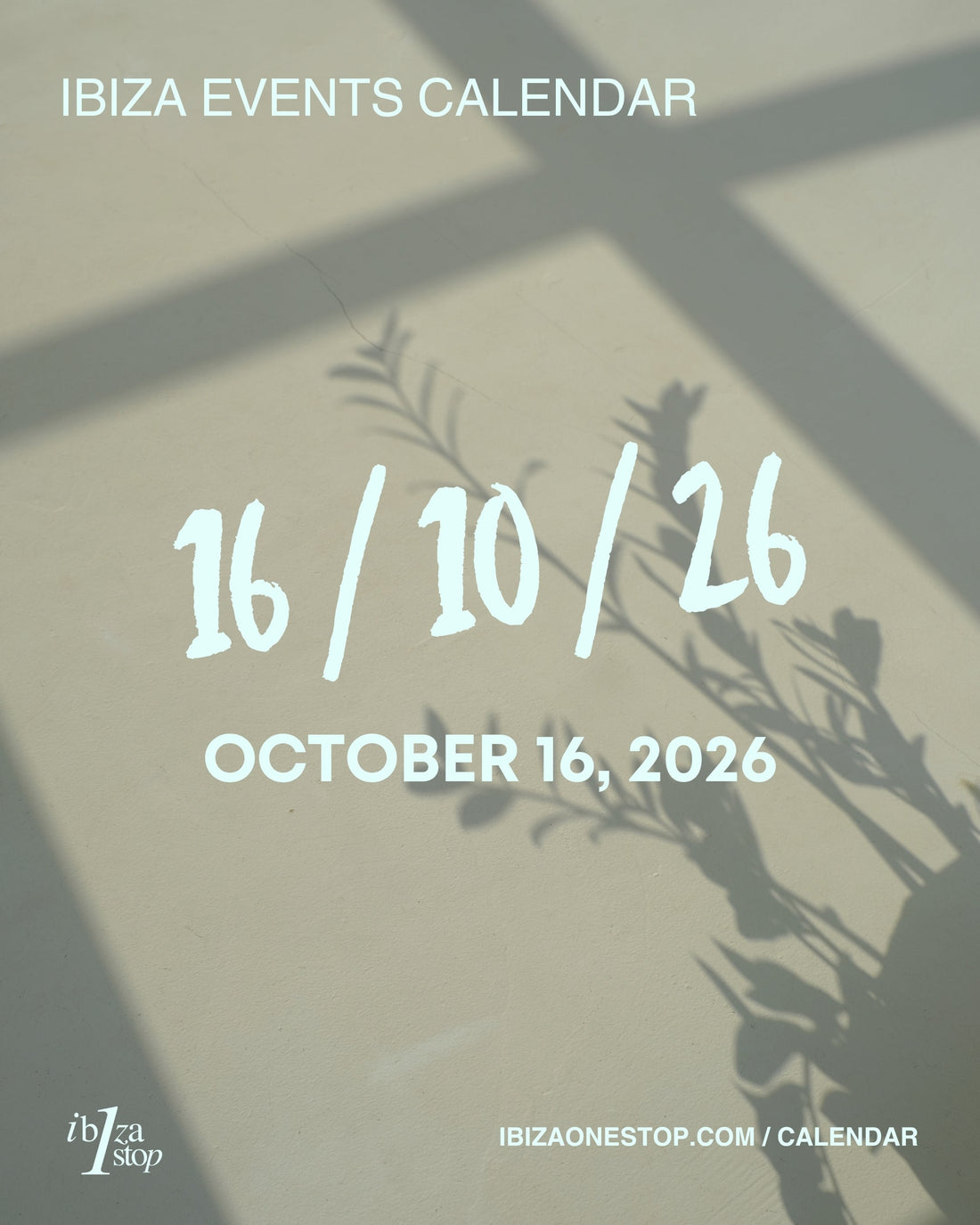 Friday, October 16, 2026 Ibiza and Formentera Events: Fira de la Sal, Ibiza Wellness Weekend, Jazz Point and More