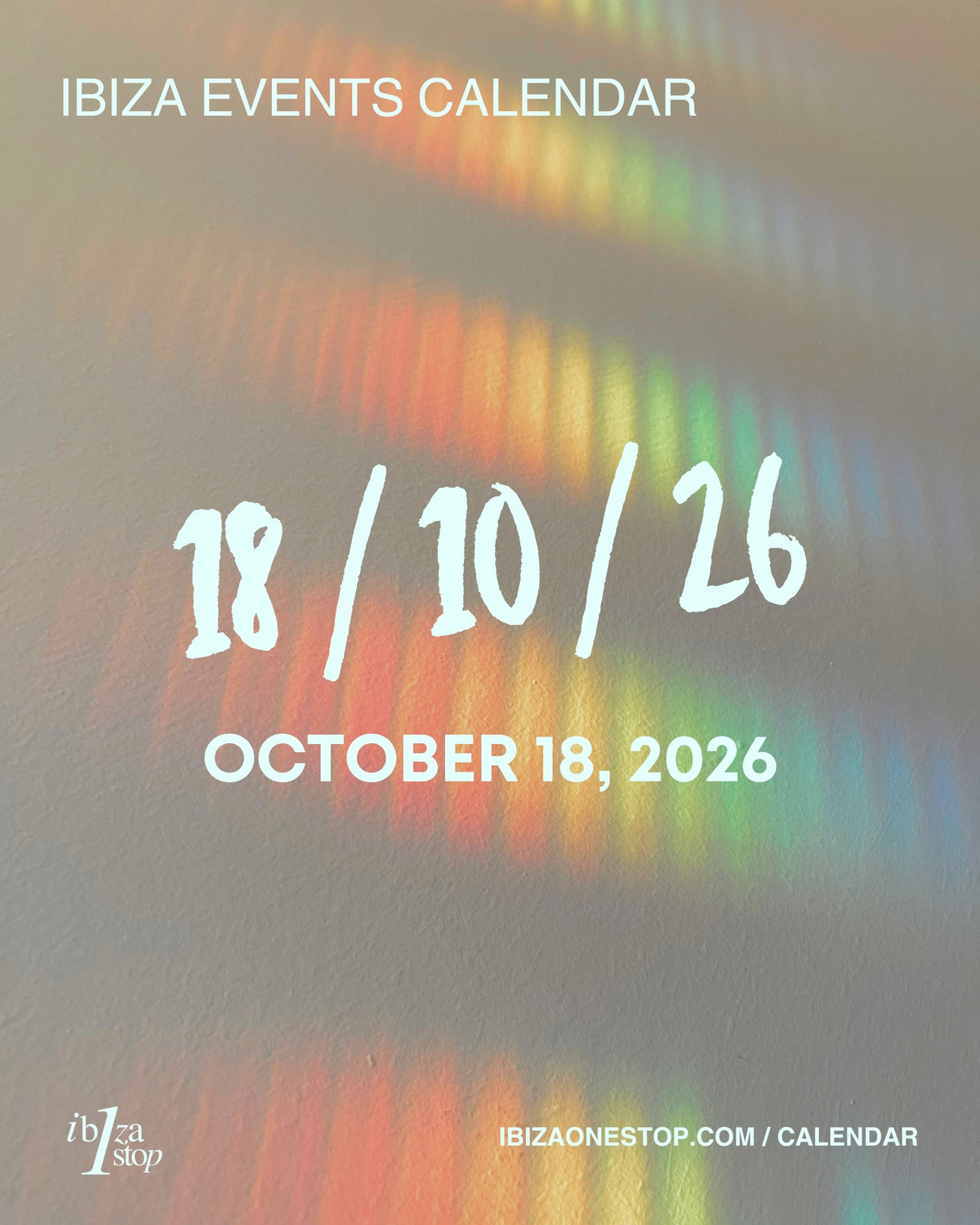 Sunday, October 18, 2026 Ibiza and Formentera Events: Indoor Concerts, Museums, Meraki Festival and More