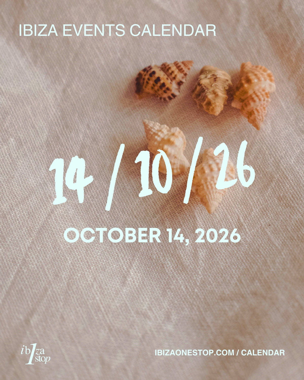 Wednesday, October 14, 2026 Ibiza and Formentera Events: Punta Arabí Hippy Market, Namaste Closing, TRIP and More
