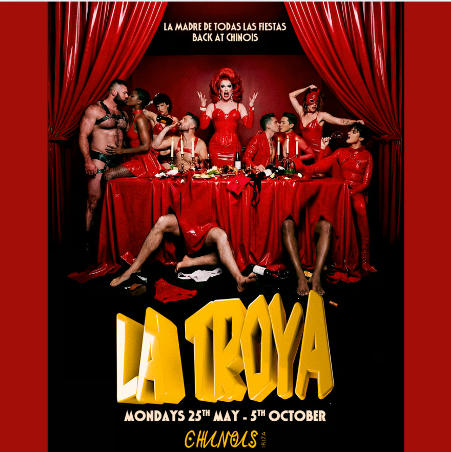 La Troya Returns to Chinois Ibiza with Hannah Wants and Jodie Harsh This Monday
