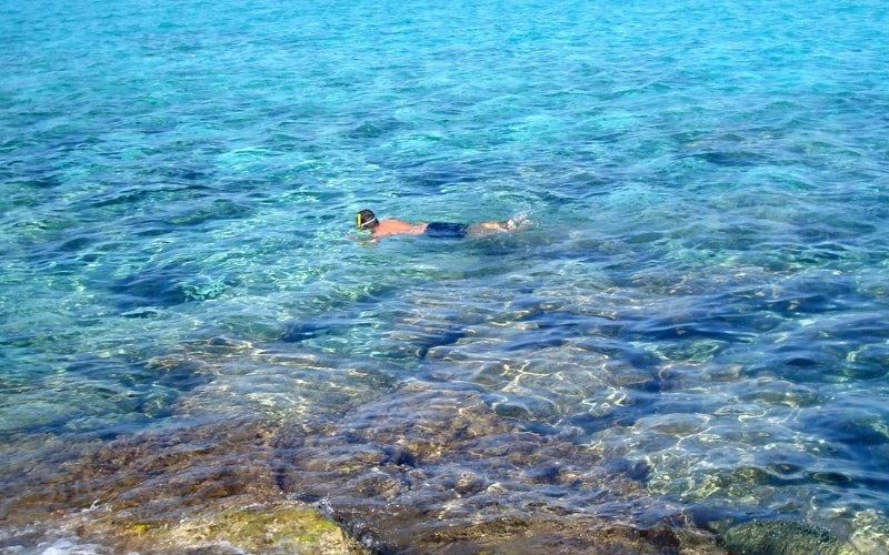 The Best Free Swim in Ibiza