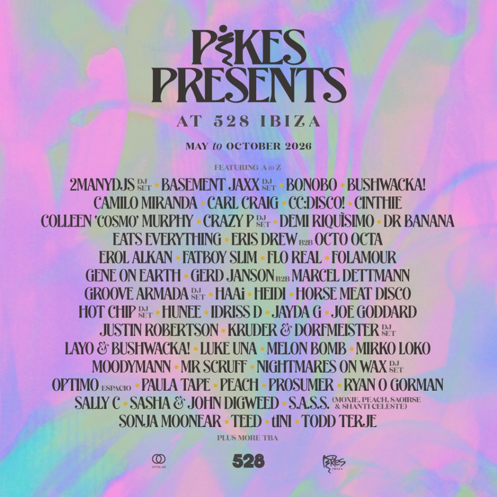 Pikes Presents x Bugged Out! Takes Over 528 Ibiza This Saturday