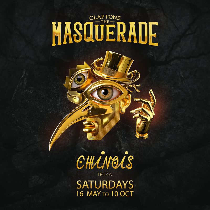 Claptone Brings Pete Tong to The Masquerade at Chinois Ibiza This Saturday