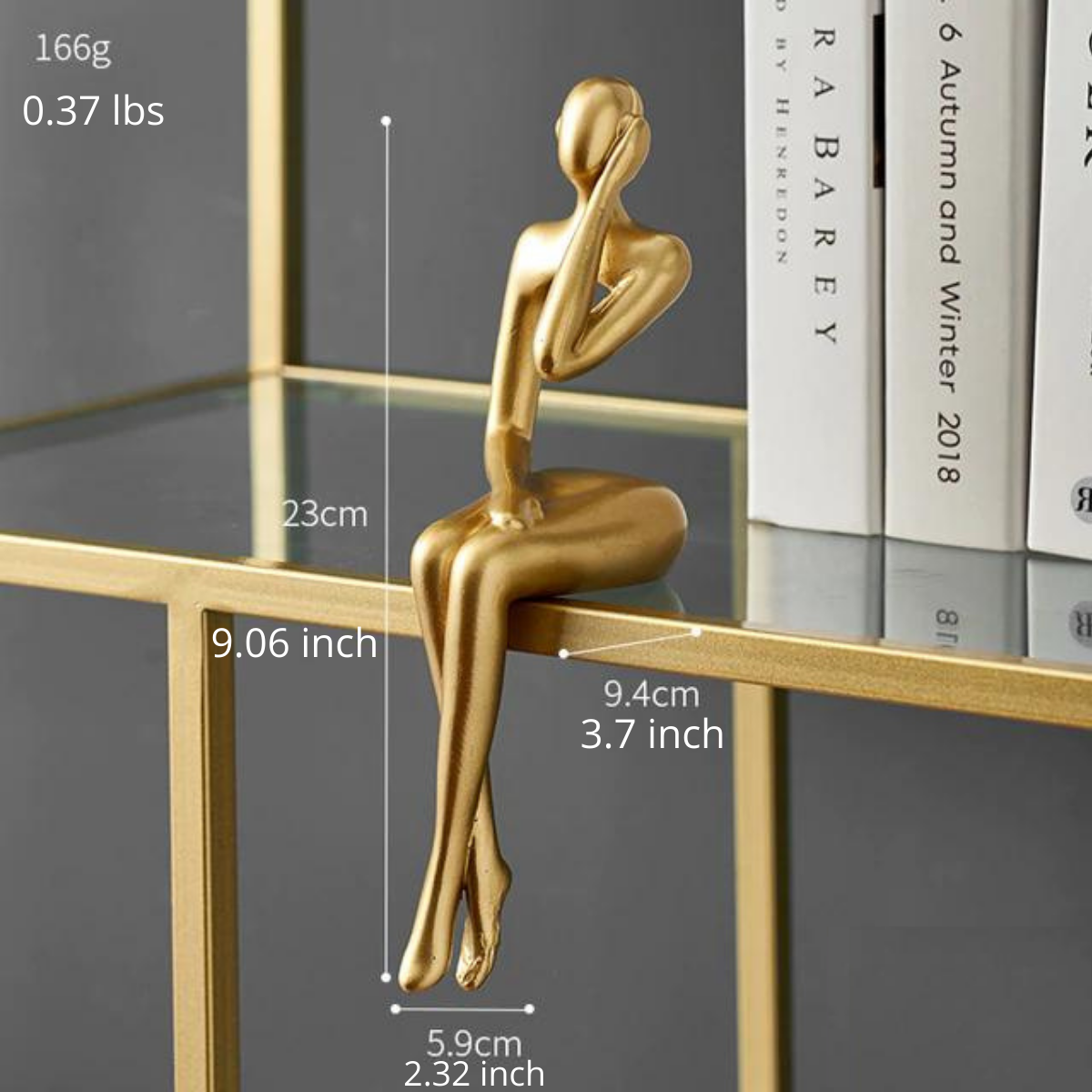 ArtZ® Abstract Bookshelf Decor Figurines - Headphone