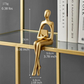 ArtZ® Abstract Bookshelf Decor Figurines - Book