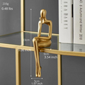 ArtZ® Abstract Bookshelf Decor Figurines - Thinker