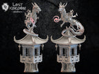 Shiro, Chieftain On Tatsu, Lost Kingdom Miniatures