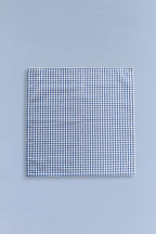 Servilleta vichy azul cuadro pequeño (pack de 2)