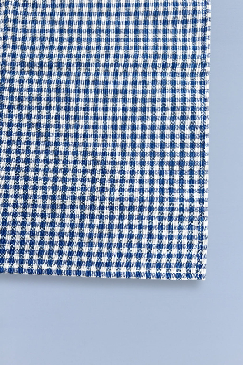 Servilleta vichy azul cuadro pequeño (pack de 2)