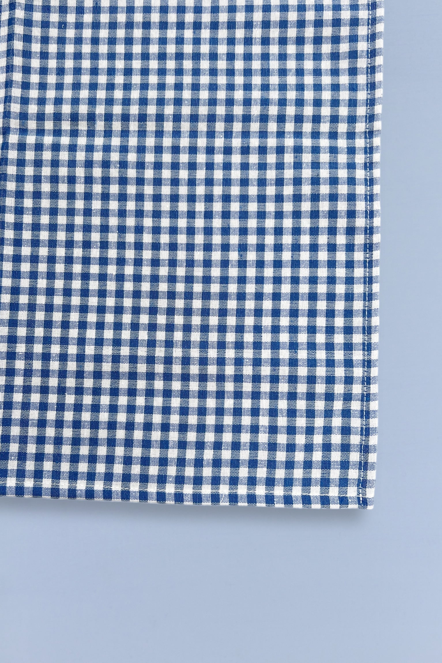 Servilleta vichy azul cuadro pequeño (pack de 2)