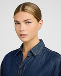 Express Women's Gold Variety 3 Pack Stud Earrings in Shiny Gold