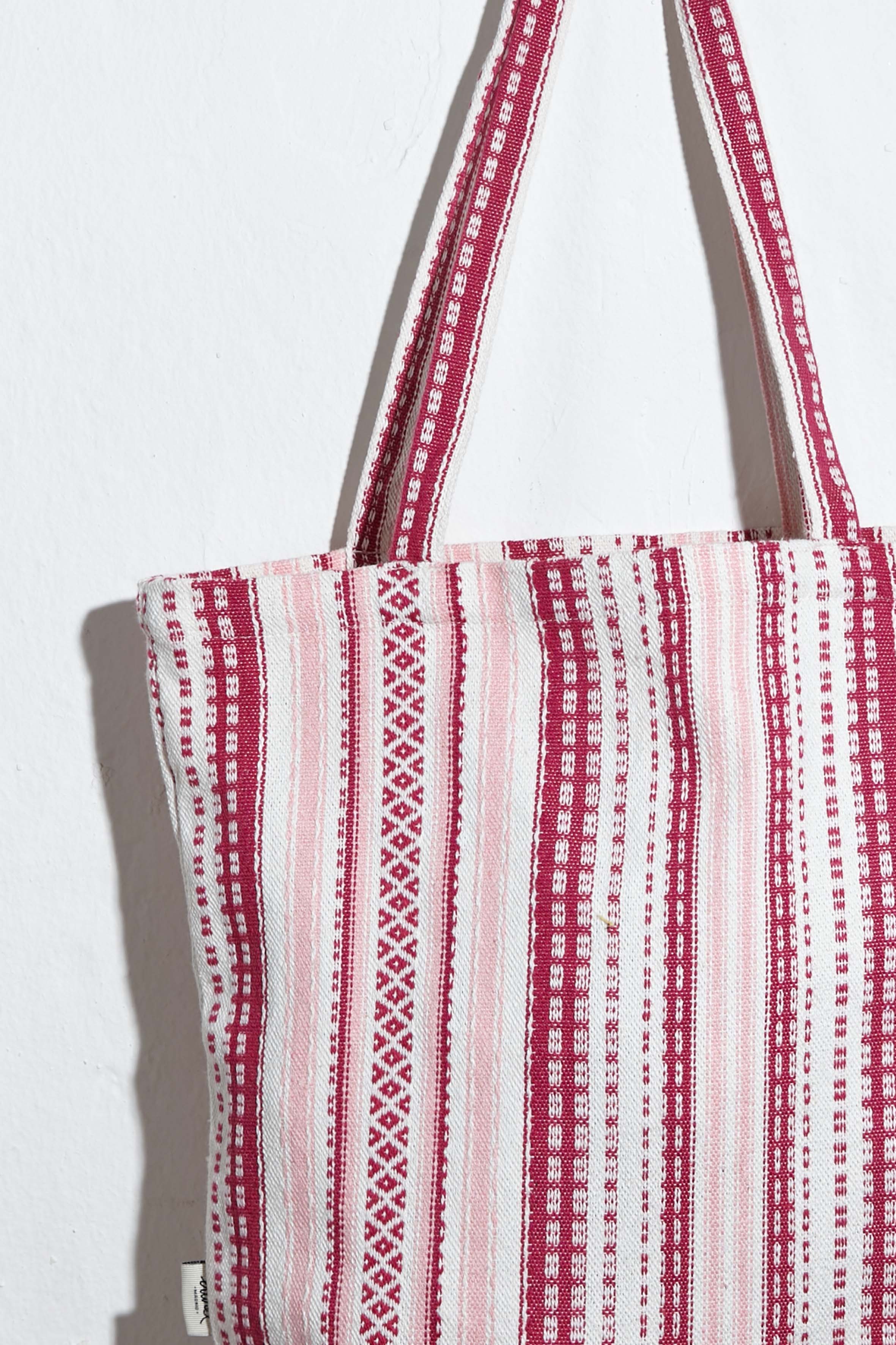 Tote Bag Alpujarra tonos rosas