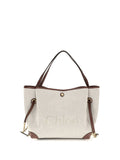 Chloé Clover Tote Bag — Beige