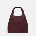 Slouchy Tote - Nappa Leather - Burgundy