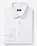 Express Men's Classic Stretch Modern Tech 1Mx Dress Shirt in White