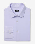 Express Men's Slim Stretch Modern Tech 1Mx Dress Shirt in Purple Small