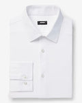 Express Men's Extra Slim Stretch Modern Tech 1Mx Dress Shirt in White Small