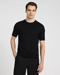 Express Men's Jersey Crew Neck Sweater T-Shirt in Black Small