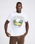 Express Men's California Graphic T-Shirt in Bright White