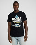 Express Men's Kona Graphic T-Shirt in Black Small