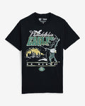 Express Men's Philadelphia Eagles Graphic T-Shirt in Pitch Black
