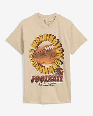 Express Men's Washington Commanders Graphic T-Shirt in Sandshell