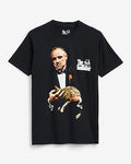 Express Men's The Godfather Graphic T-Shirt in Pitch Black