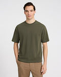 Express Men's Classic Fit Premium Weight T-Shirt in Green Small