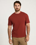 Express Men's Classic Fit Premium Weight T-Shirt in Red Small