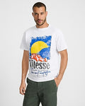 Express Men's Vitesse Racing Graphic T-Shirt in White Small