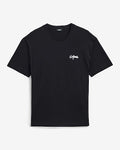 Men's Classic Fit Cotton Express Tour Graphic T-Shirt in Pitch Black