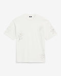 Express Men's Classic Picked Floral Graphic T-Shirt in White Small
