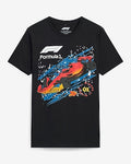 Express Men's Formula 1 Graphic T-Shirt in Black Small