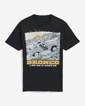 Express Men's Ford Bronco Black Graphic T-Shirt in Pitch Black
