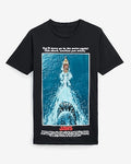 Express Men's Jaws Graphic T-Shirt in Black