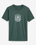 Express Men's The Coast Golf Club Graphic T-Shirt in Green Small