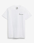 Express Men's Muhammad Ali White Graphic T-Shirt in Pebble