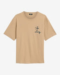 Express Men's Classic Fit Take It Easy Graphic T-Shirt in Neutral Small