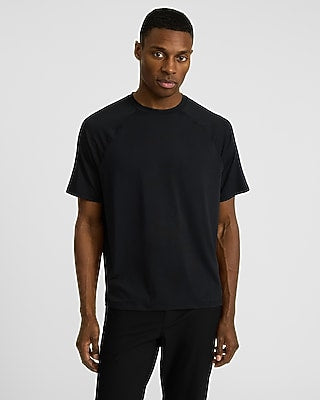 Express Men's Sueded Jersey Crew Neck T-Shirt in Black Small