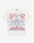 Express Men's England Cotton Soccer Graphic T-Shirt in White Small