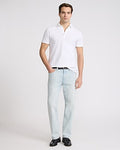 Express Men's X-Logo Perfect Pima Cotton Pique Polo in Bright White