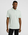 Express Men's Mini Geo Everyday Performance Polo in Sagebrush