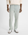 Express Men's Loose Paint Mark Stretch Carpenter Jeans in Light Wash
