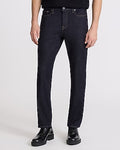 Express Men's Straight Hyper Stretch Jeans in Dark Wash