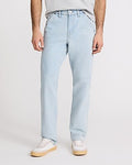 Express Men's Straight Carpenter Stretch Jeans in Light Wash