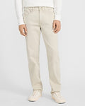 Express Men's Straight Ivory Wash Hyper Stretch Jeans in Light Wash