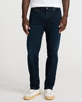 Express Men's Slim Straight Stretch Jeans in Dark Wash