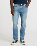 Express Men's Slim Stretch Jeans in Medium Wash