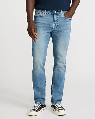 Express Men's Slim Stretch Jeans in Medium Wash