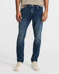 Express Men's Slim Medium Wash Hyper Stretch Jeans in Dark Wash